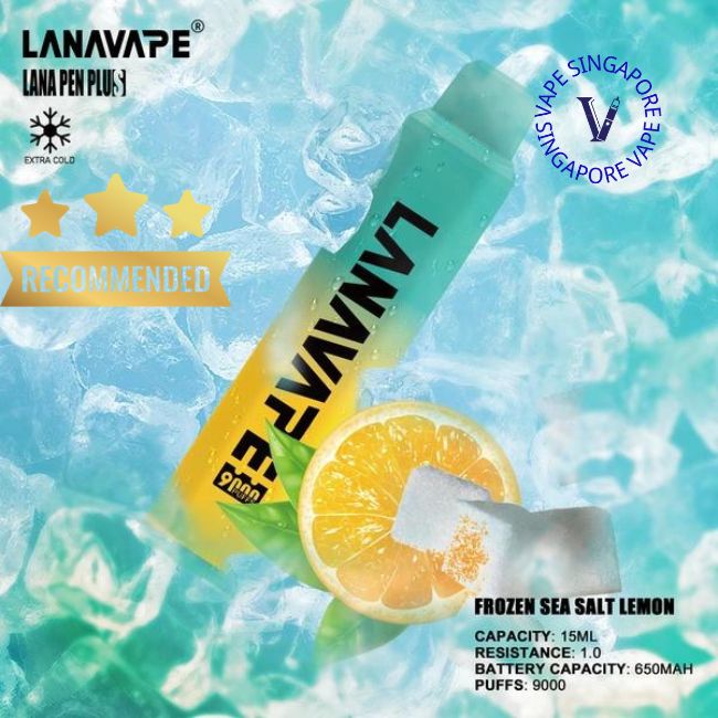 Lana Pen Plus 9000 Puff Ready Stock - Vape Singapore SG Vape