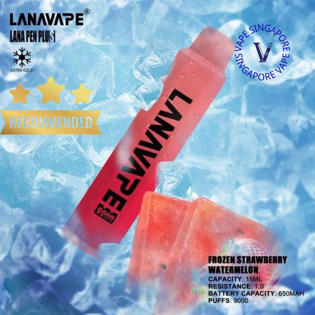 Lana Pen Plus 9000 Puff Ready Stock - Vape Singapore SG Vape