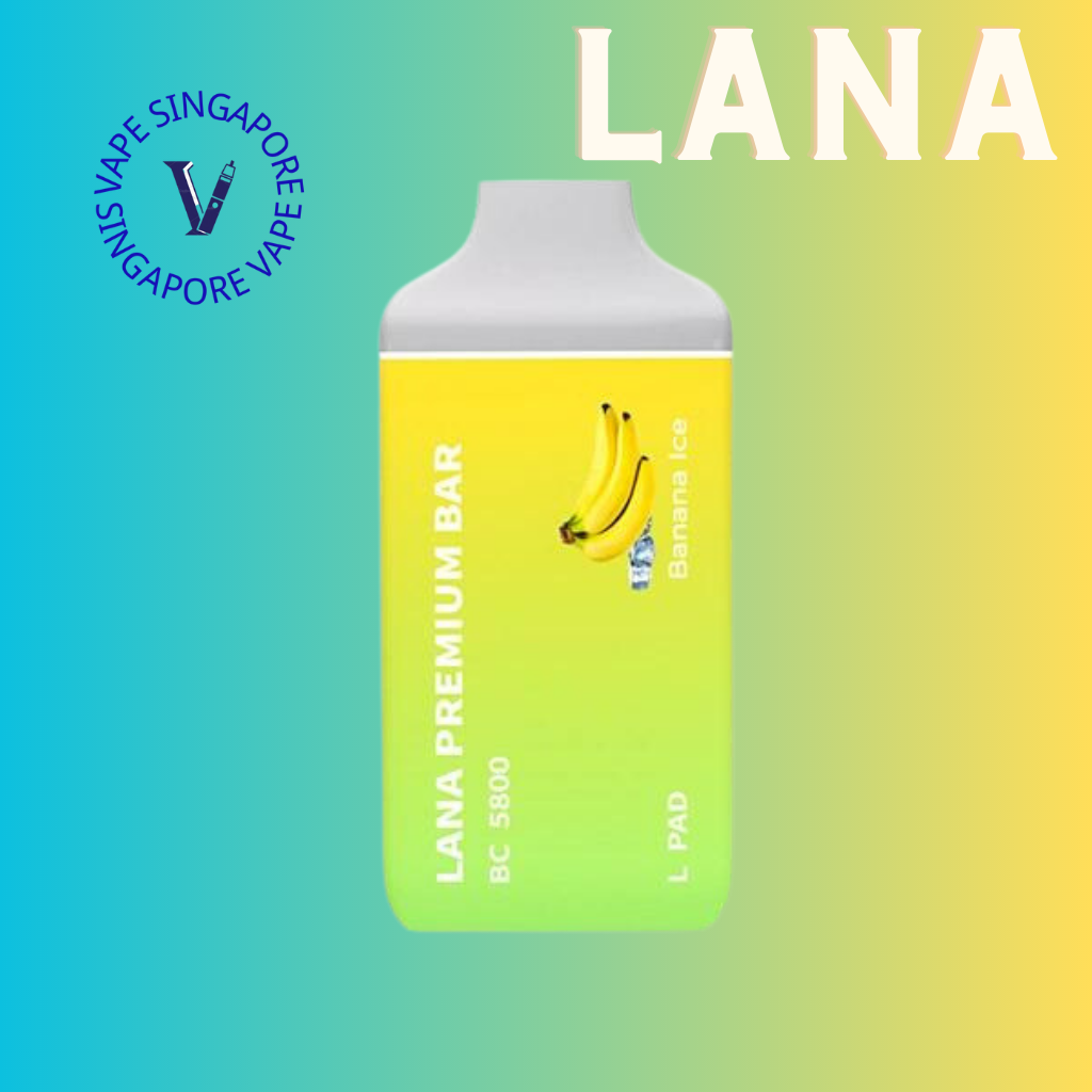 Lana Premium Bar 5800 puff disposable vape - Vape Singapore SG Vape