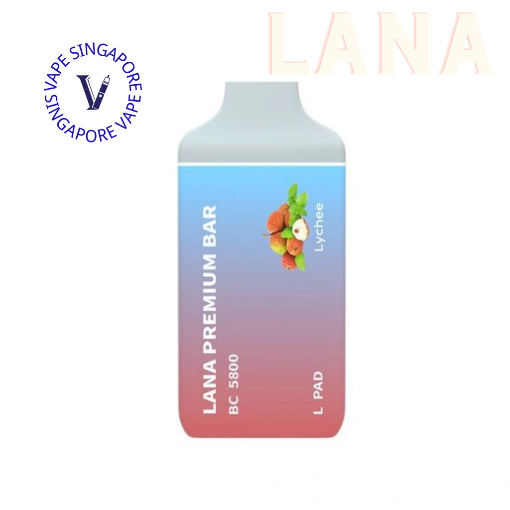 Lana Premium Bar 5800 puff disposable vape - Vape Singapore SG Vape