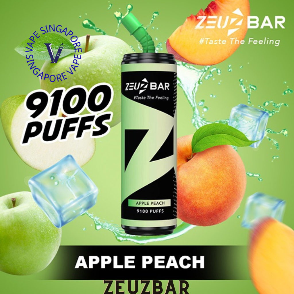 Zeuz Bar 9100 puff disposable vape - Vape Singapore SG Vape