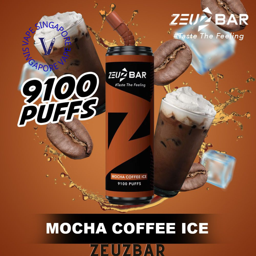 Zeuz Bar 9100 puff disposable vape - Vape Singapore SG Vape